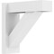 Ekena Millwork Traditional Architectural Grade PVC Outlooker with Block Ends, 7"W X 18"D X 18"H OUTP07X18X18TRA05 - alternate 1